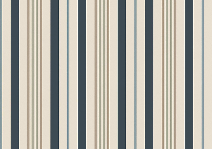 The British Stripe Co. George, Polzeath No.1 - Roman Blind - Image 7
